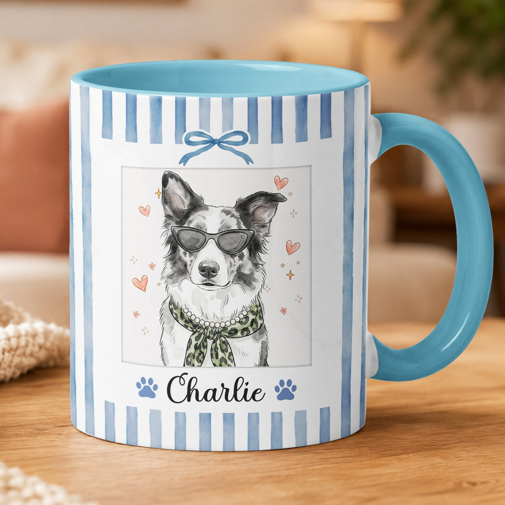Custom Pet Photo Watercolor New Version Gifts For Dog Mom, Cat Mom - Personalized Mug