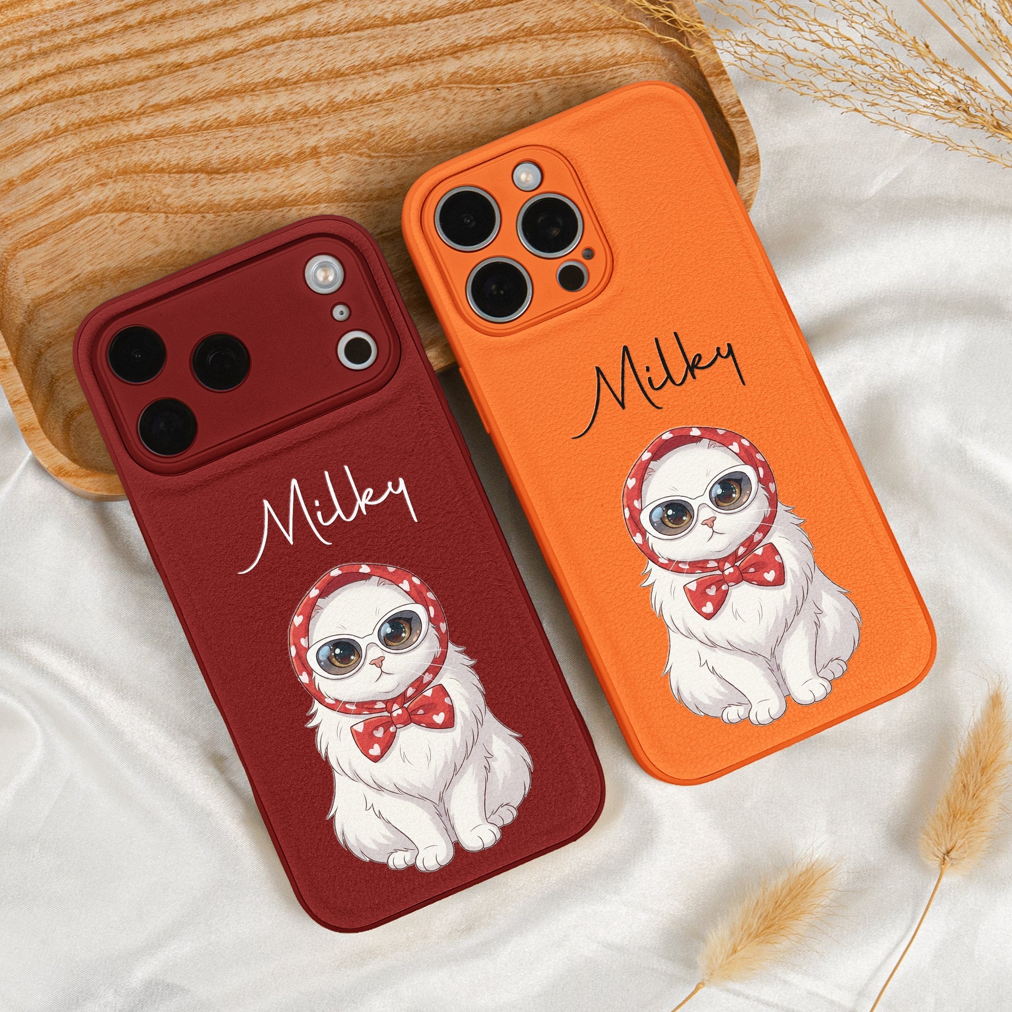 Custom Pet Portrait Cartoon 2D Style Gift For Pet Lovers - Personalized Phone Case