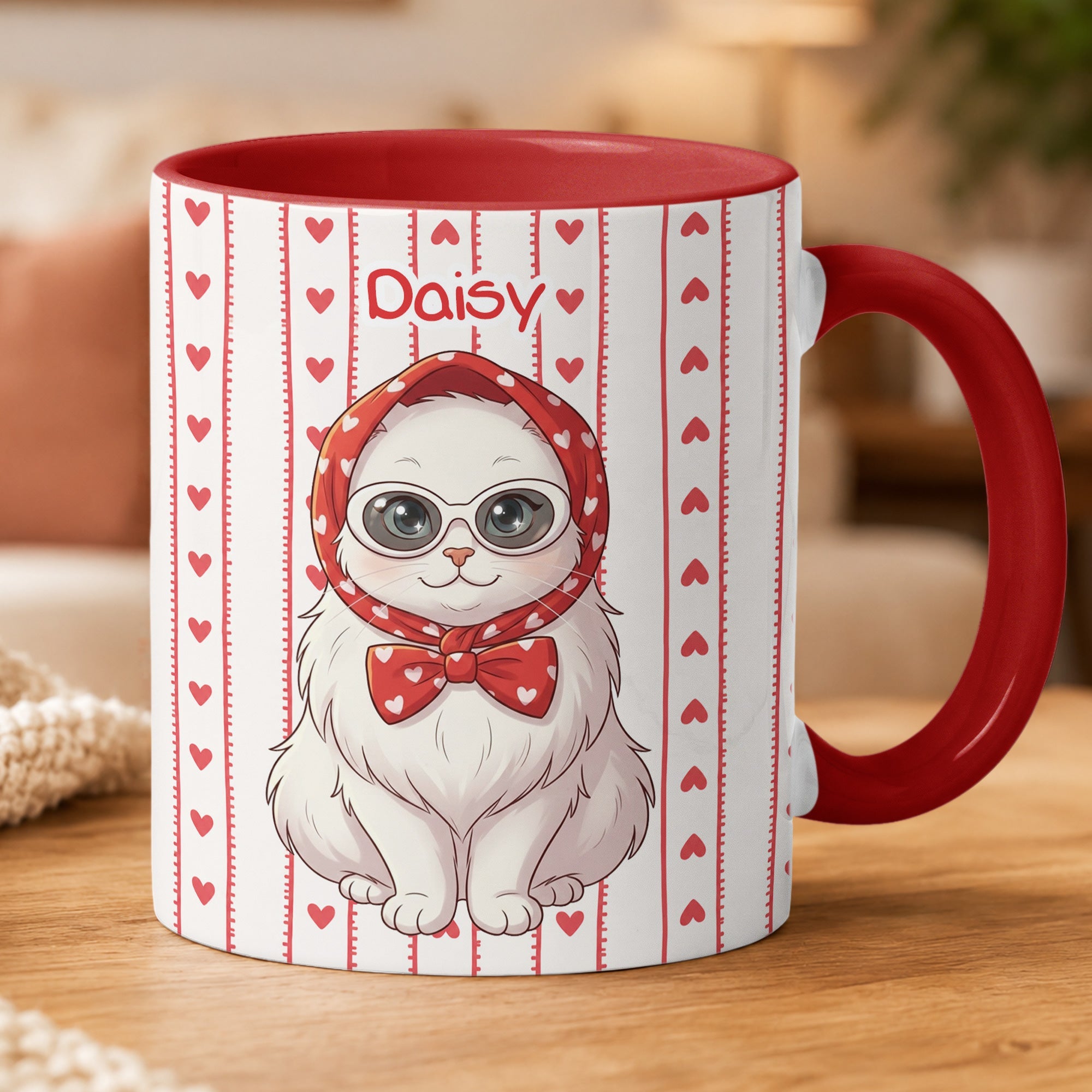 Custom Pet Portrait Cartoon Style Art Gift For Pet Lovers - Personalized Mug