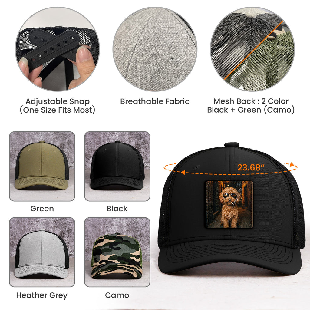 Custom Pet Portrait Funny Meme Gift For Pet Lovers - Personalized Cap