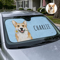 Custom Pet Portrait Watercolor - Personalized Sun Shade
