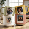 Custom Photo Anniversary Gifts For Couples, Him, Her - Personalized Mug