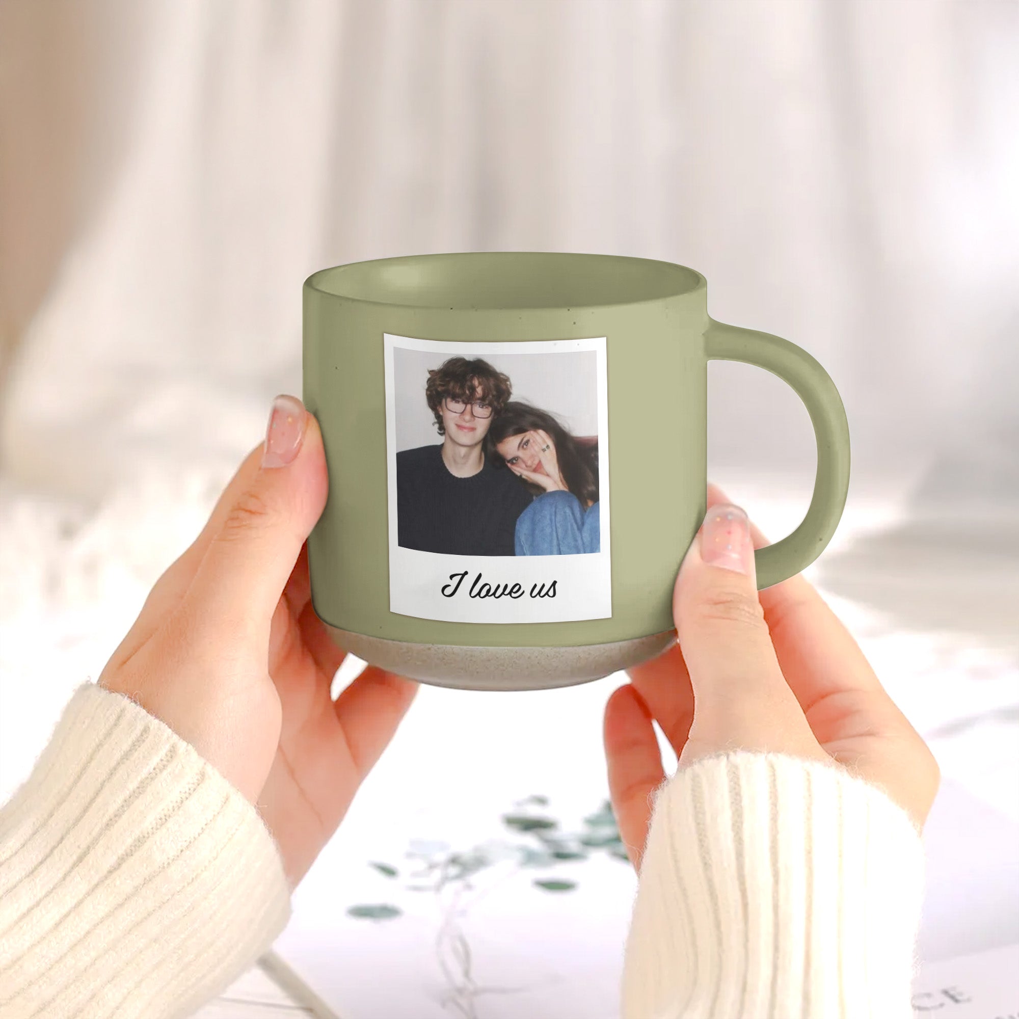 Custom Photo Anniversary Gifts For Couples, Him, Her - Personalized Mug
