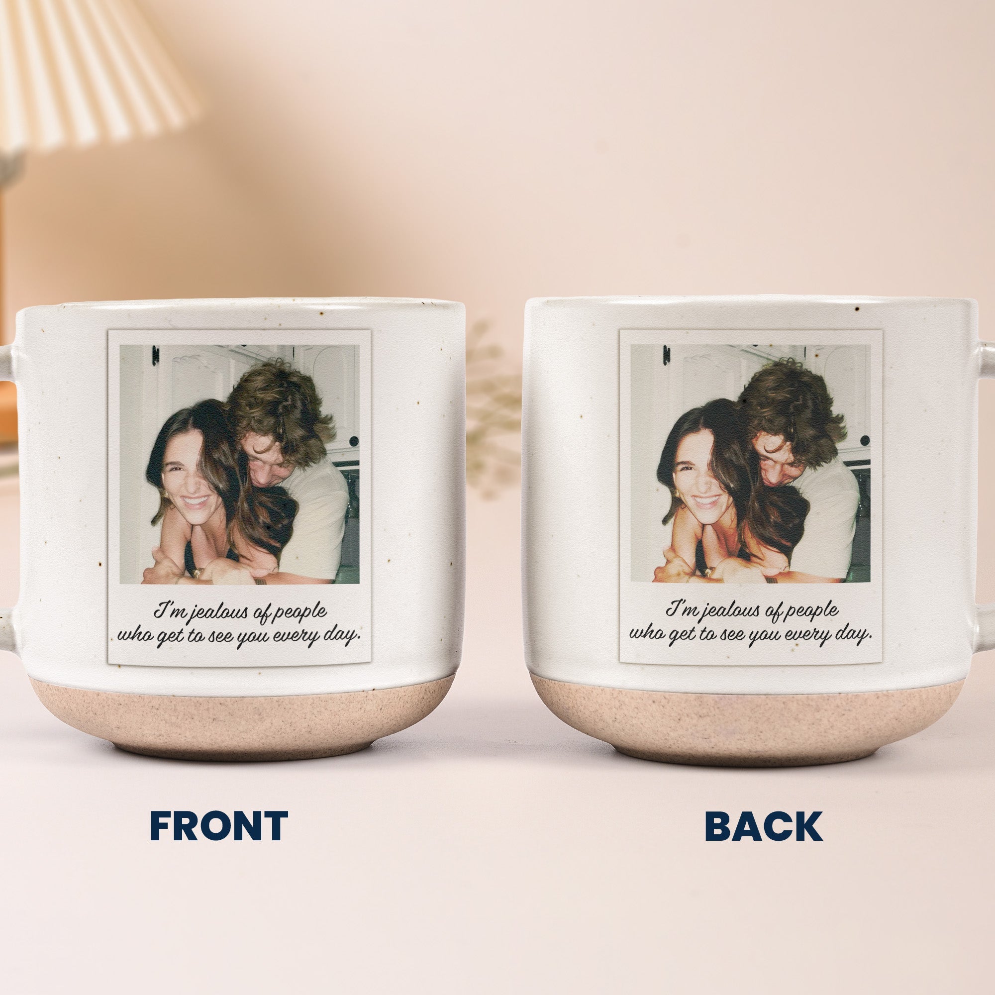 Custom Photo Anniversary Gifts For Couples, Him, Her - Personalized Mug