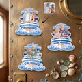 Custom Photo Cartoon Art Cruise Partners Cruise Door Decor Gift For Couple - Personalized Magnet