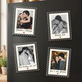Custom Photo Couple Forever Love Anniversary Gift For Couple, Her, Him - Personalized Magnet