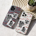 Custom Photo Love You Polaroid Style Anniversary Gifts For Her, Him - Personalized Phone Case