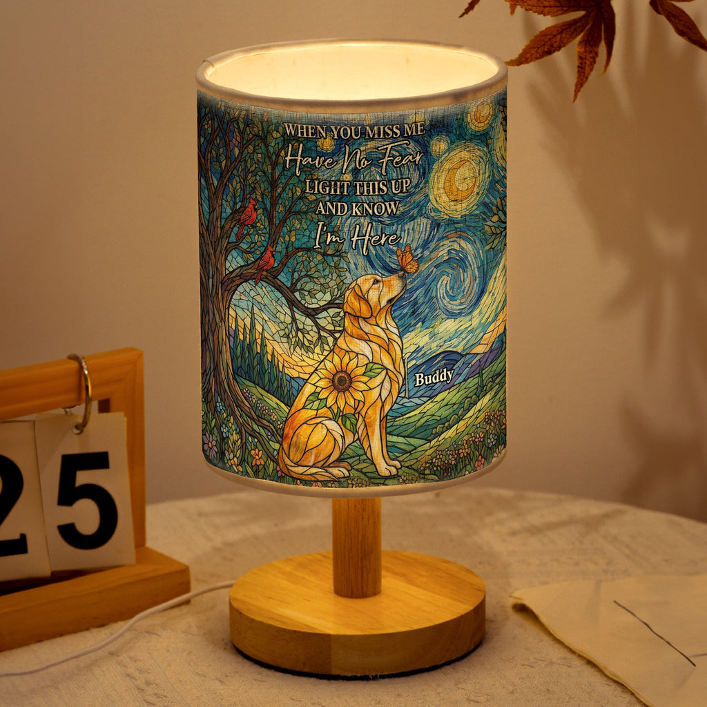 Custom Photo Pet Memorial - Personalized Night Light