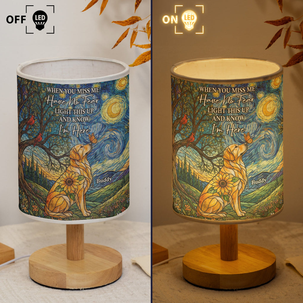 Custom Photo Pet Memorial - Personalized Night Light
