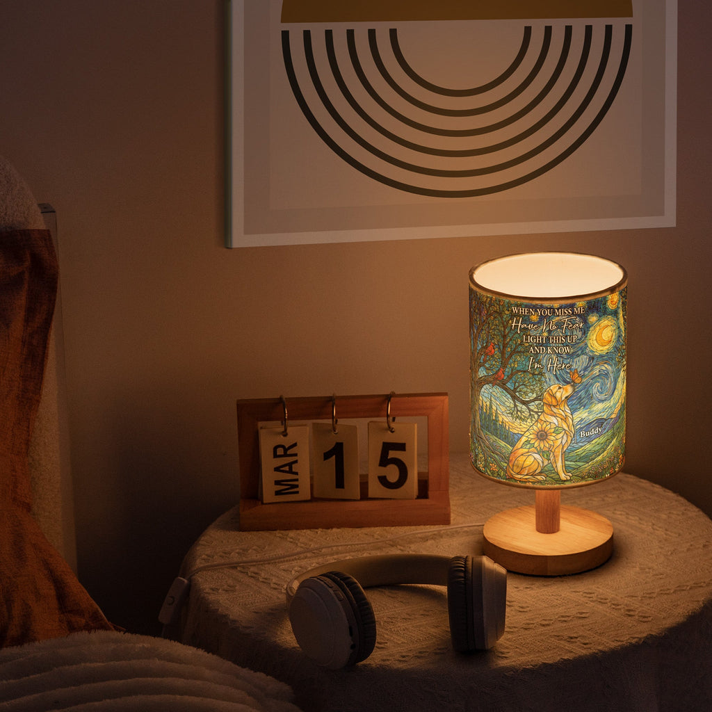 Custom Photo Pet Memorial - Personalized Night Light
