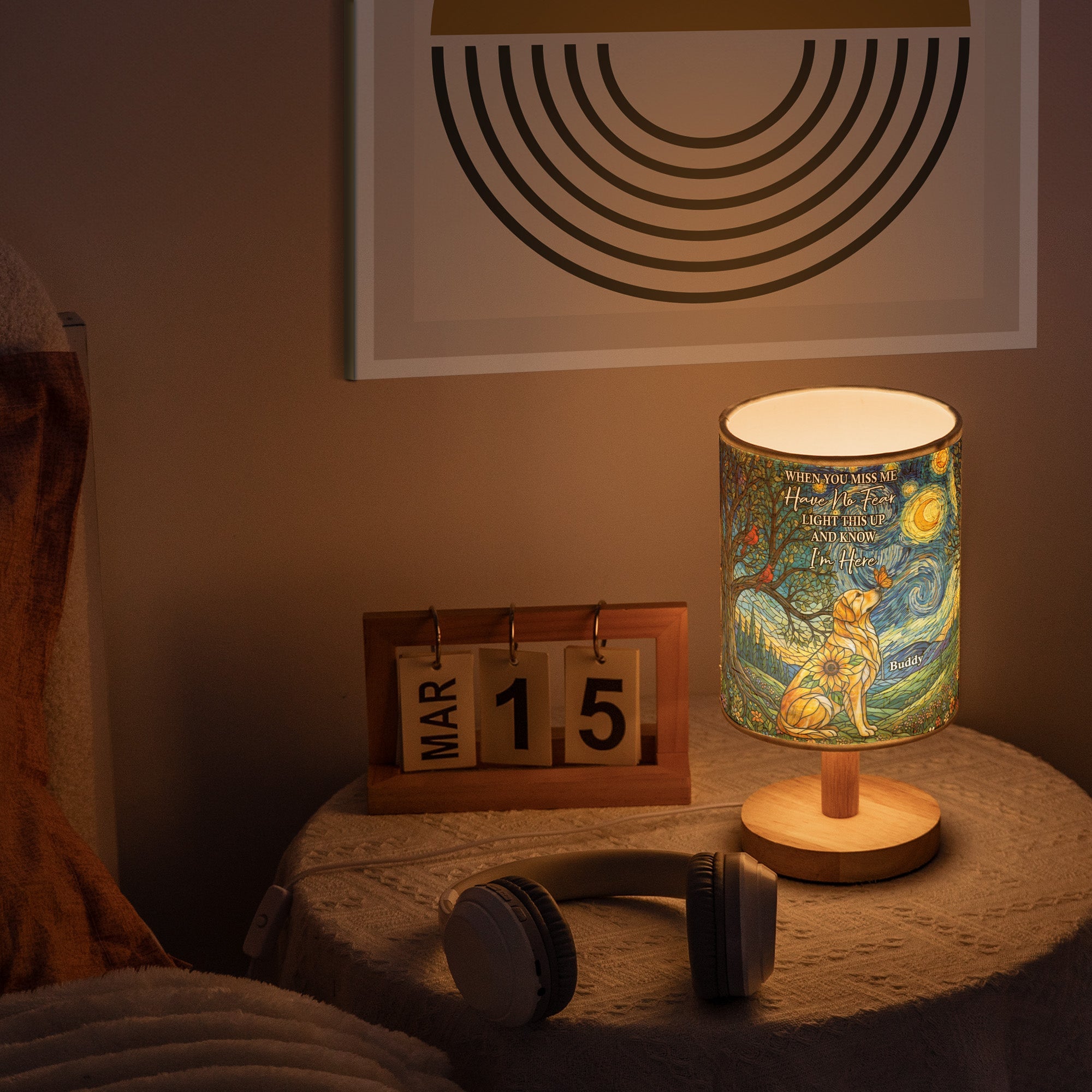 Custom Photo Pet Memorial - Personalized Night Light