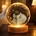 Custom Photo & Sweet Message For Her, Anniversary Gifts - Personalized Night Light