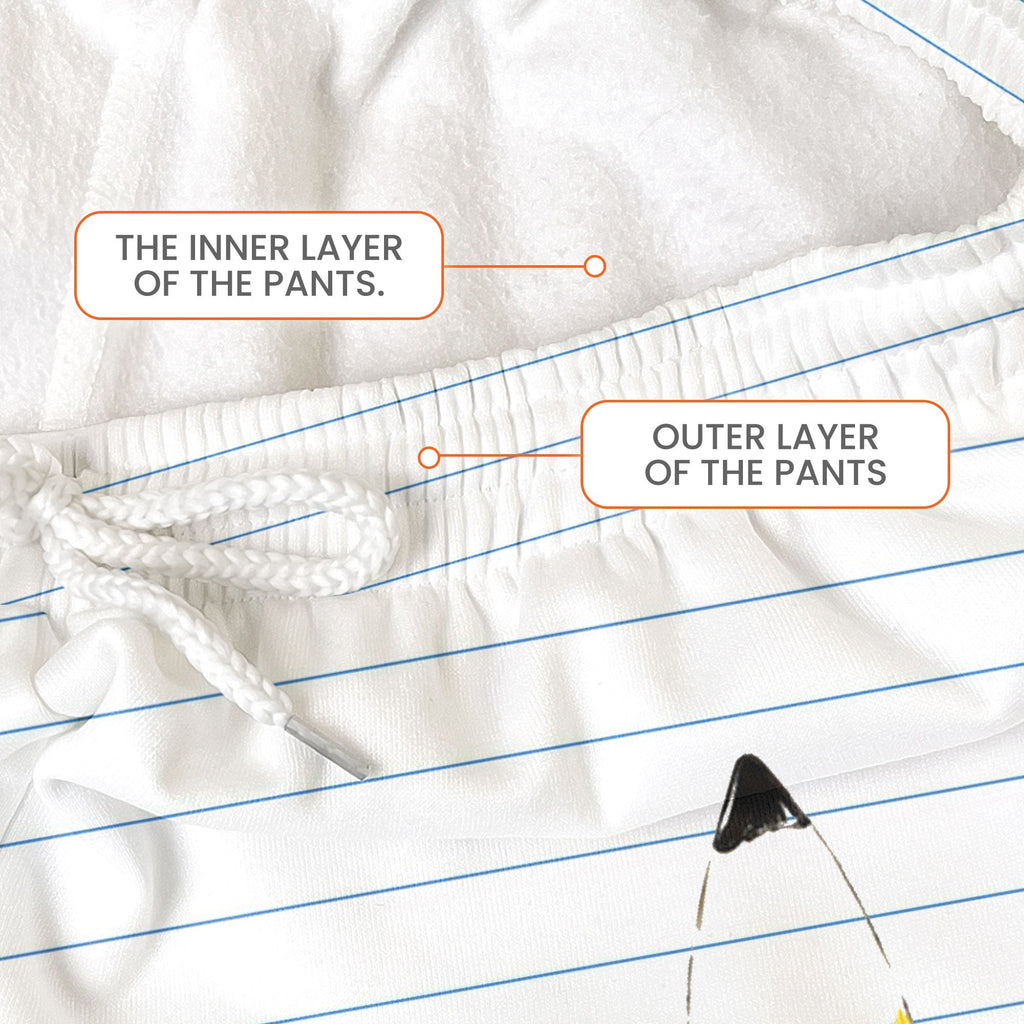 Custom Spirit Pants For Teachers - Personalized Lounge Pants