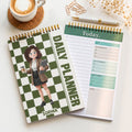 Daily Planner Custom Name, Character Gift For Coworker - Custom Planner