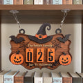 Days To Halloween Tracker - Personalized Tracker Sign