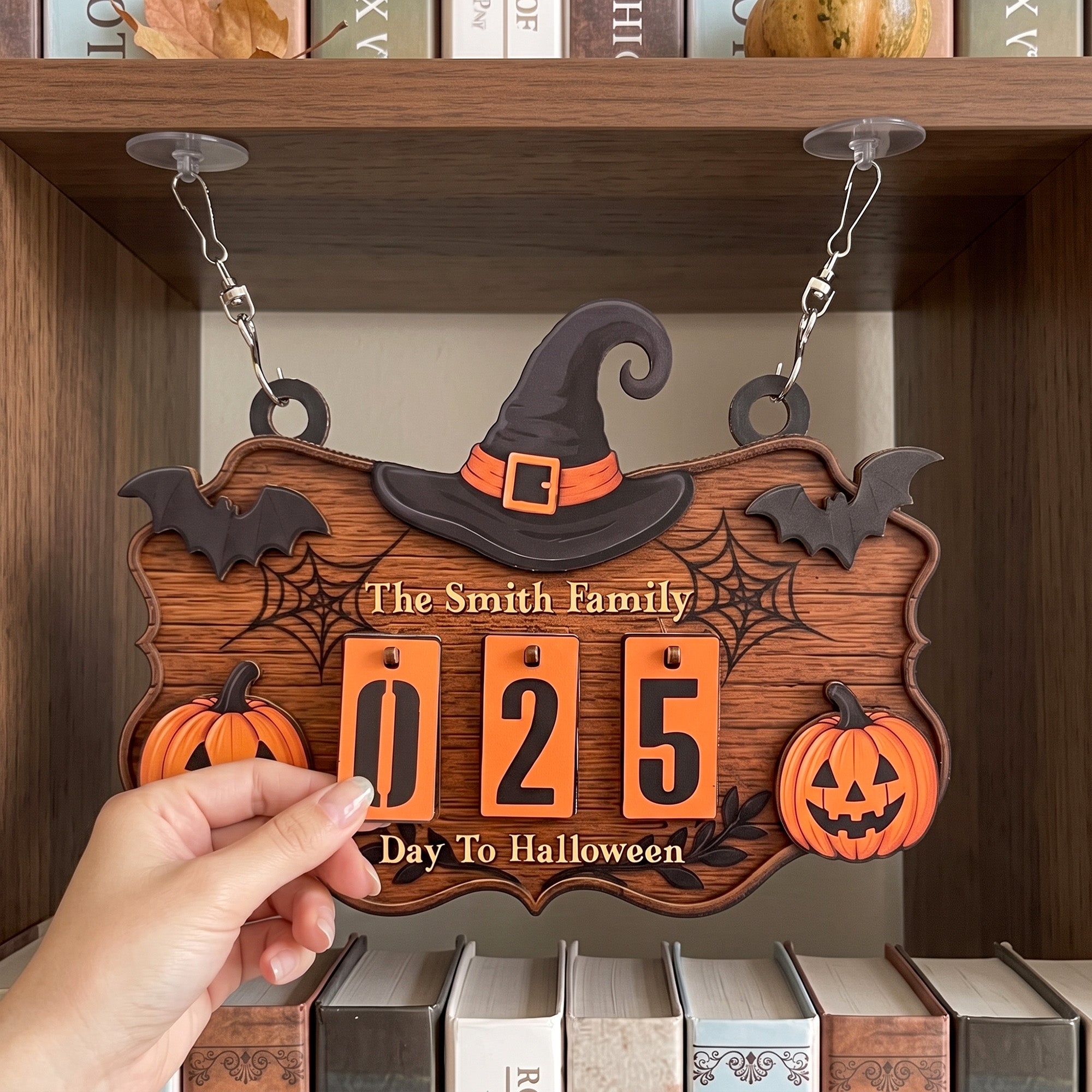 Days To Halloween Tracker - Personalized Tracker Sign