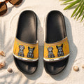 Dia De Los Muertos Pet Latinos Mexican Day Of The Dead - Personalized Slide Sandals