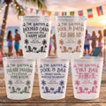 Family & Friends Pool & Bar Party Favors, Proudly Serving Whatever You Brought Summer Vacation - Personalized Cups
