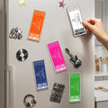Favorite Concert Ticket Music Lovers Gifts, For Daughters, Friends - Personalized Magnet