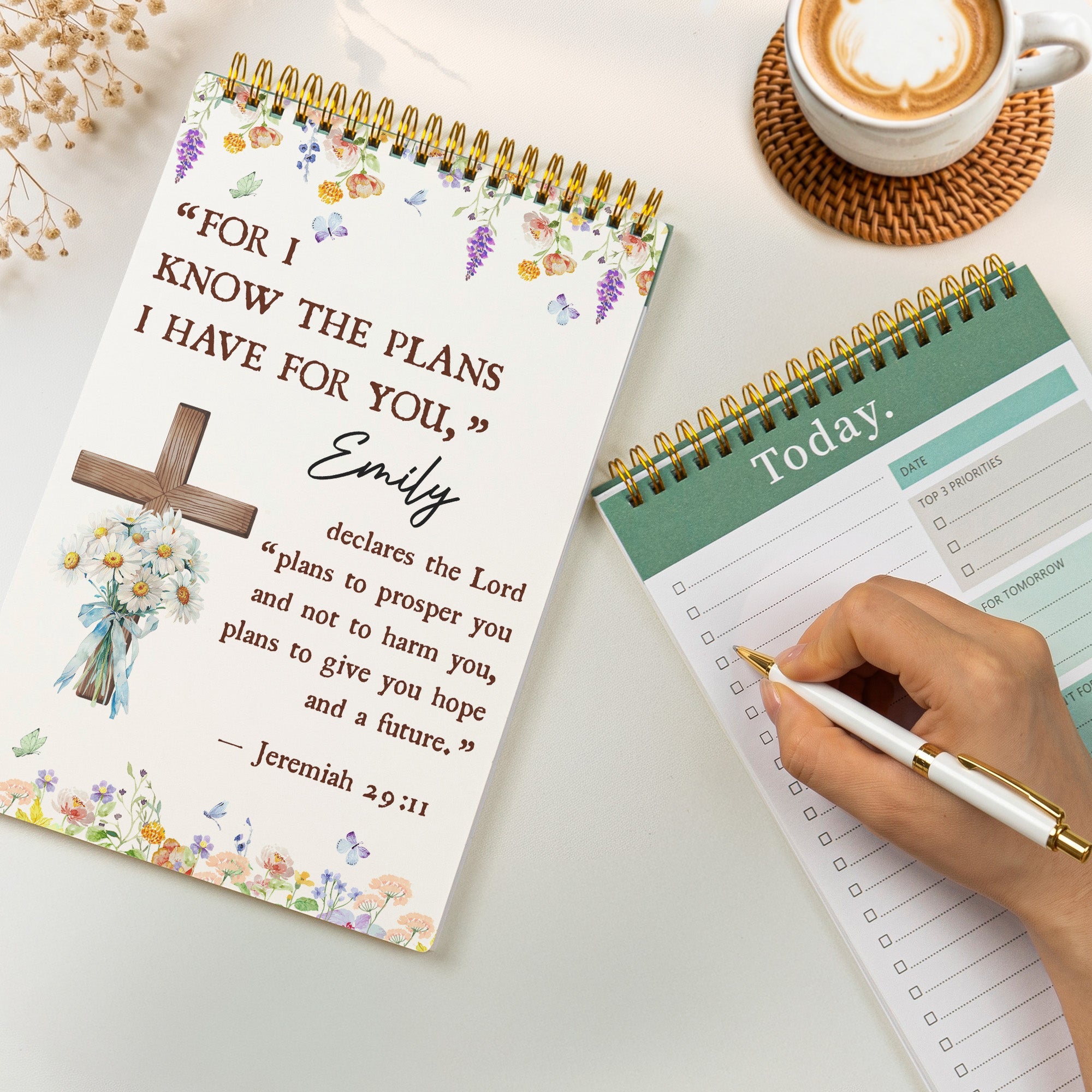 For I Know The Plans I Have For You - Custom Planner