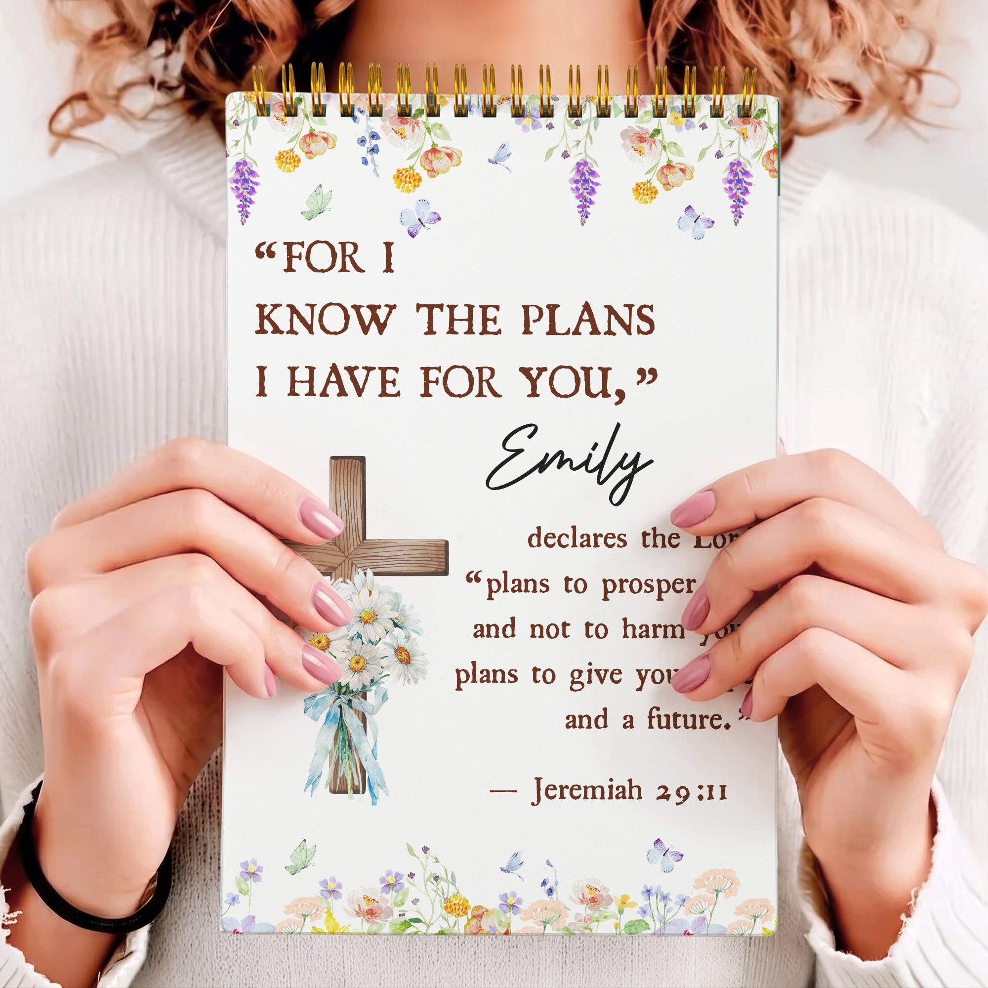 For I Know The Plans I Have For You - Custom Planner