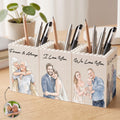 Forever & Always Anniversary Gifts For Husband, Gift For Men, Gift For Him - Personalized Pen Holder