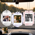 Friendship Thank You Gifts - Retro Frame - Upload Photos - Personalized Rear View Mirror Accessory
