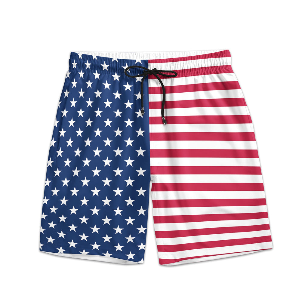 Funny Hairy Big B@@Ty For Him - Summer Beach Buddy - Personalized Shorts