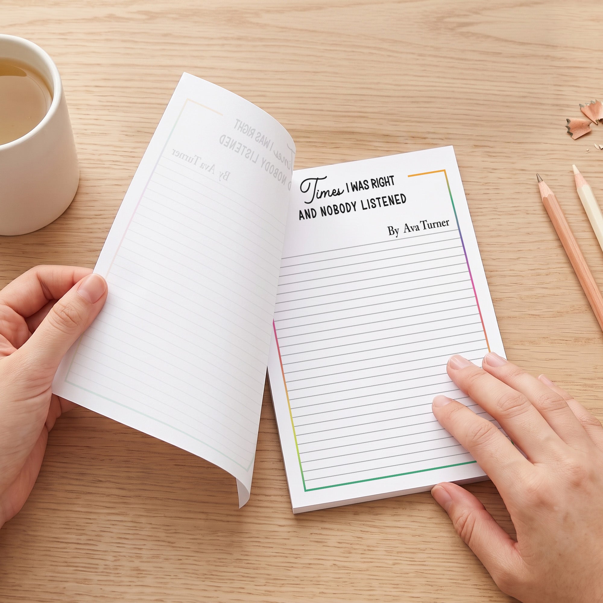 Funny Stationery, Funny Coworker Bulk Gifts For Teacher, Boss - Personalized Notepad