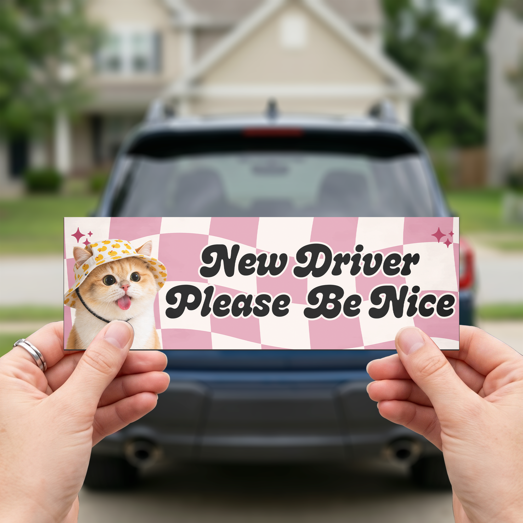 Get In, Loser We’Re Going To Therapy - Personalized Bumper Sticker