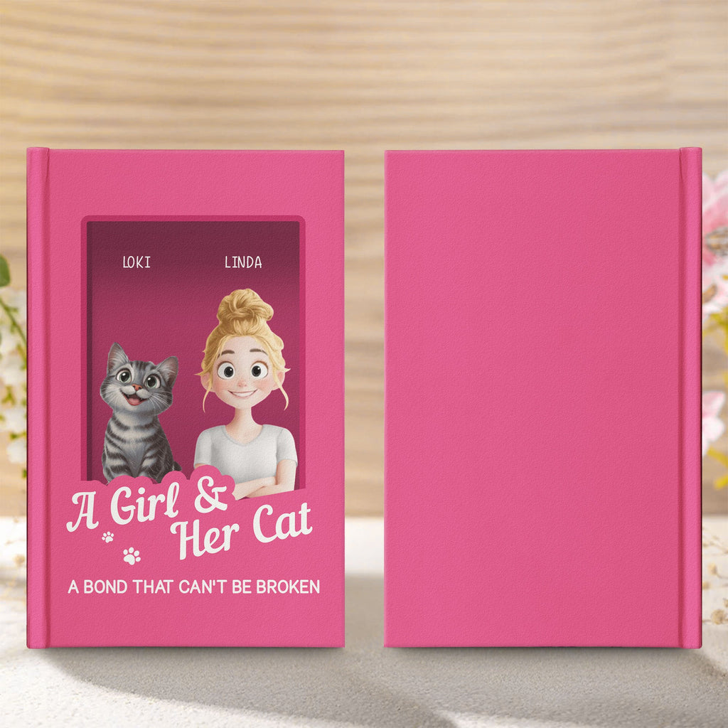 Gift For Cat Lover Stationery Toy Box Style - Personalized Journal