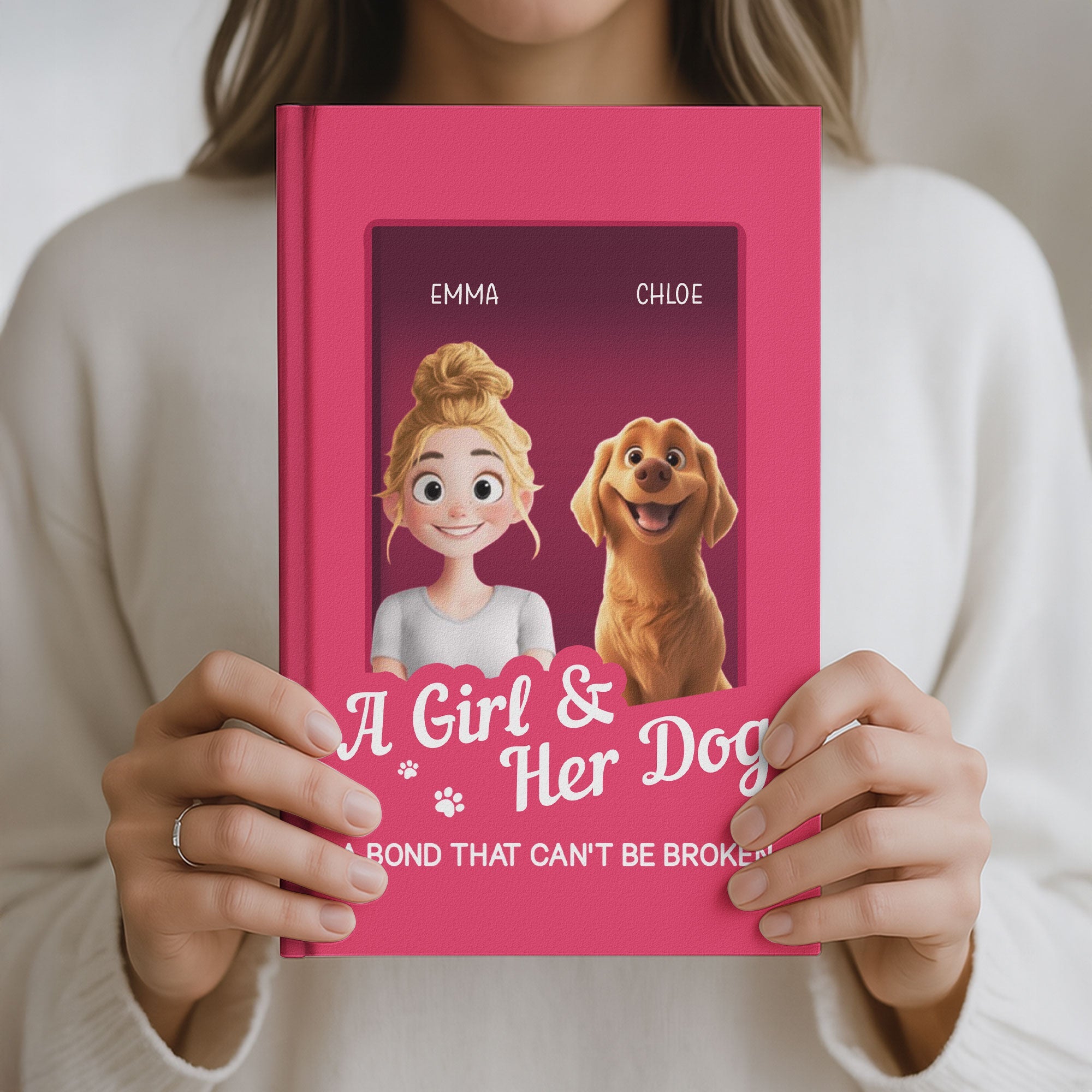 Gift For Dog Lover Stationery Toy Box Style - Personalized Journal