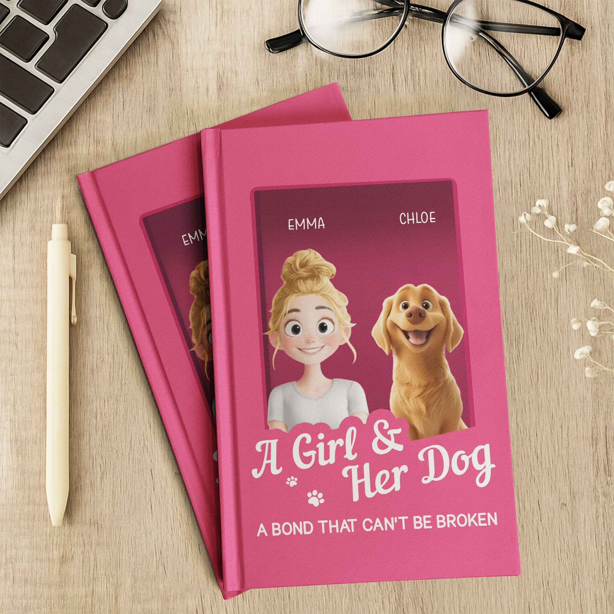 Gift For Dog Lover Stationery Toy Box Style - Personalized Journal