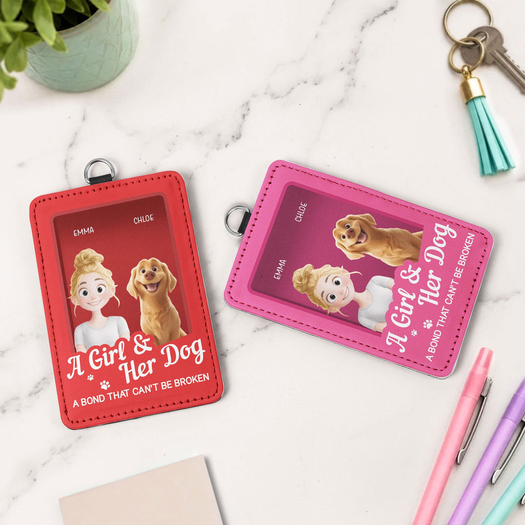 Gift For Dog Lover Toy Box - Personalized Badge Holder