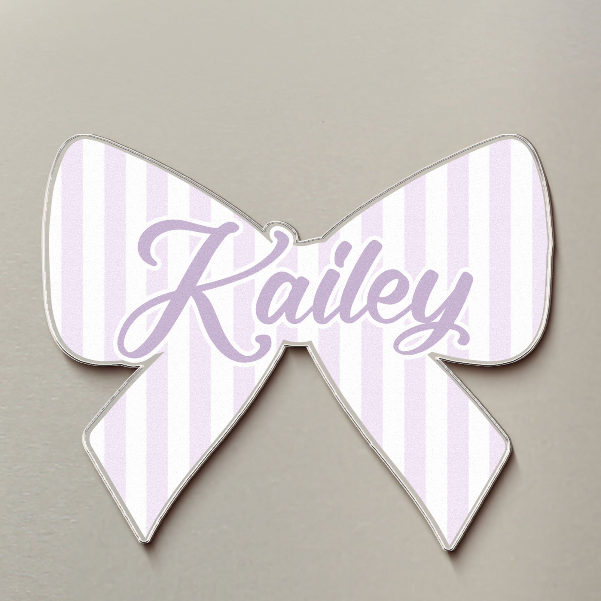 Gingham Kids Name Locker - Personalized Magnet