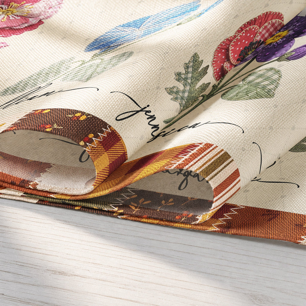 Grandkids Make Life More Grand - Personalized Table Runner Set