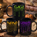 Grandma Spooky Spiders Web - Personalized Mug