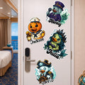 Halloween Traveling Trip, Family Cruise Door Magnet For Cruising Ship Stateroom Door - Personalized Magnet
