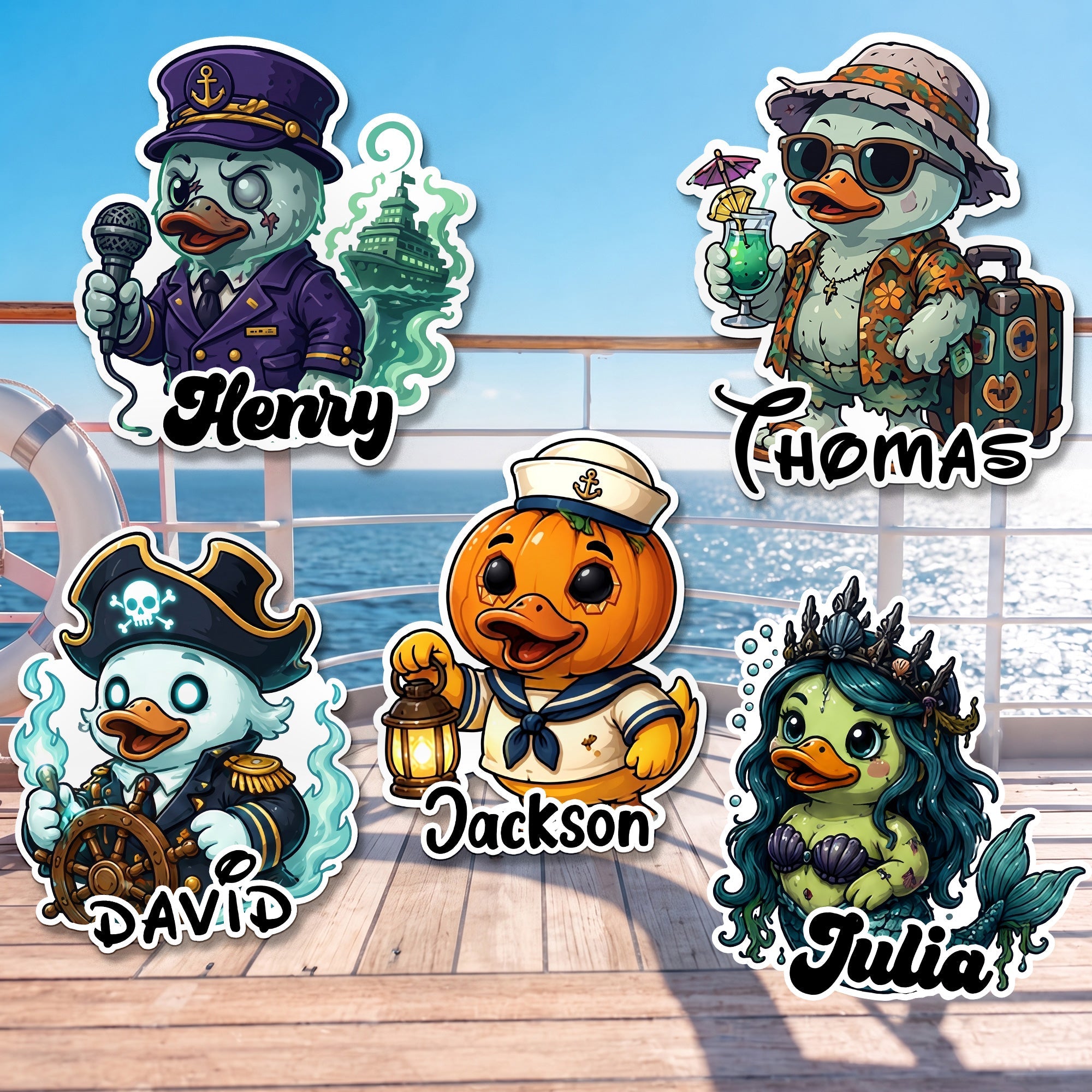 Halloween Traveling Trip, Family Cruise Door Magnet For Cruising Ship Stateroom Door - Personalized Magnet