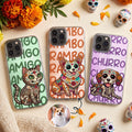 Hispanic Floral Custom Pet Portrait Latinos Day Of The Dead - Personalized Phone Case