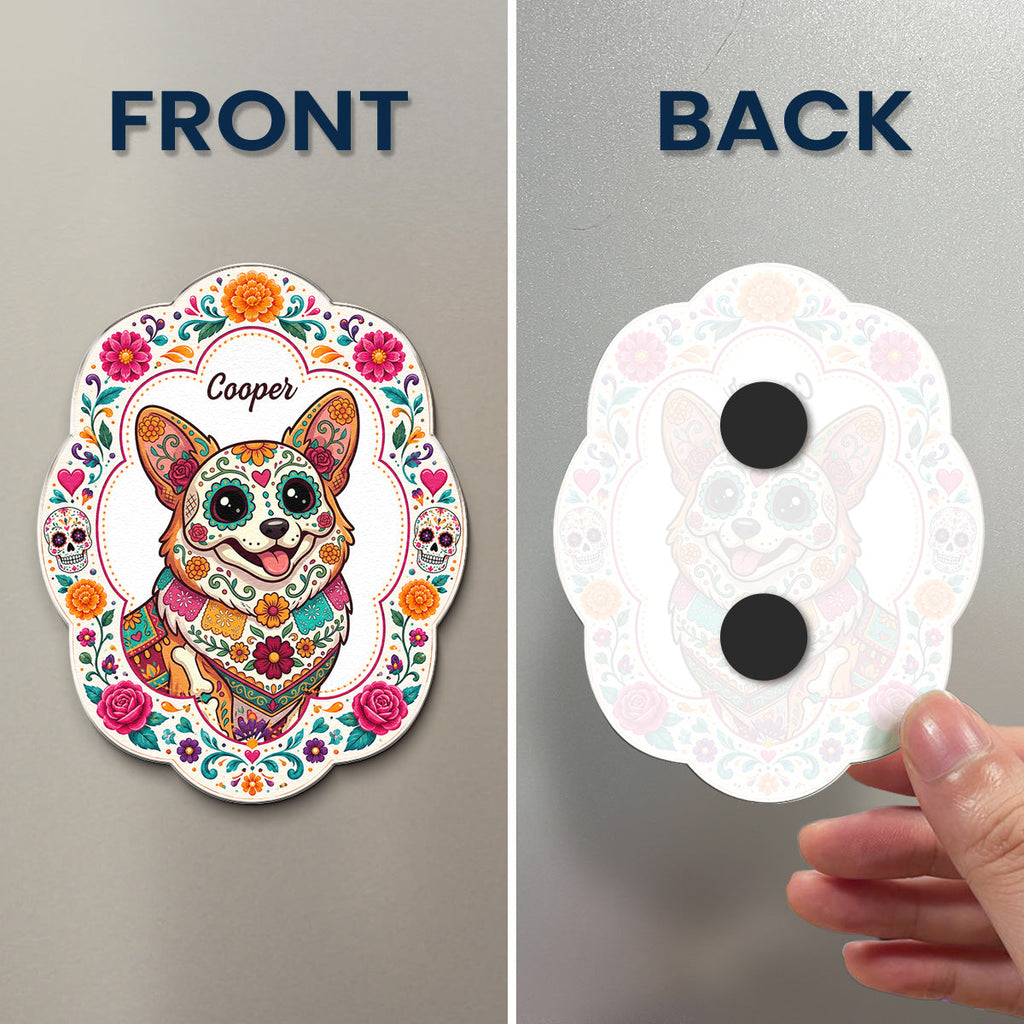Hispanic Floral Pet Gifts For Pet Owners - Personalized Magnet