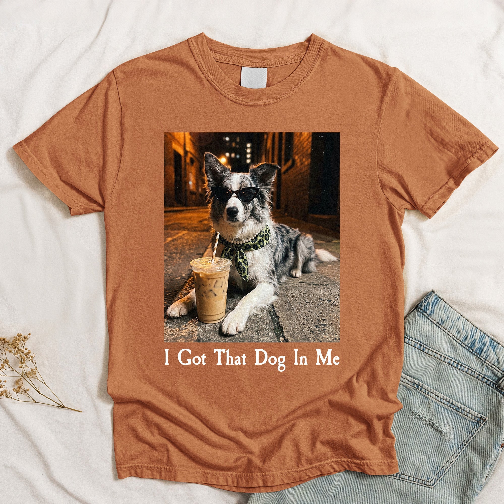 I Got That Dog In Me Custom Pet Photo Funny Meme - Personalized Shirt