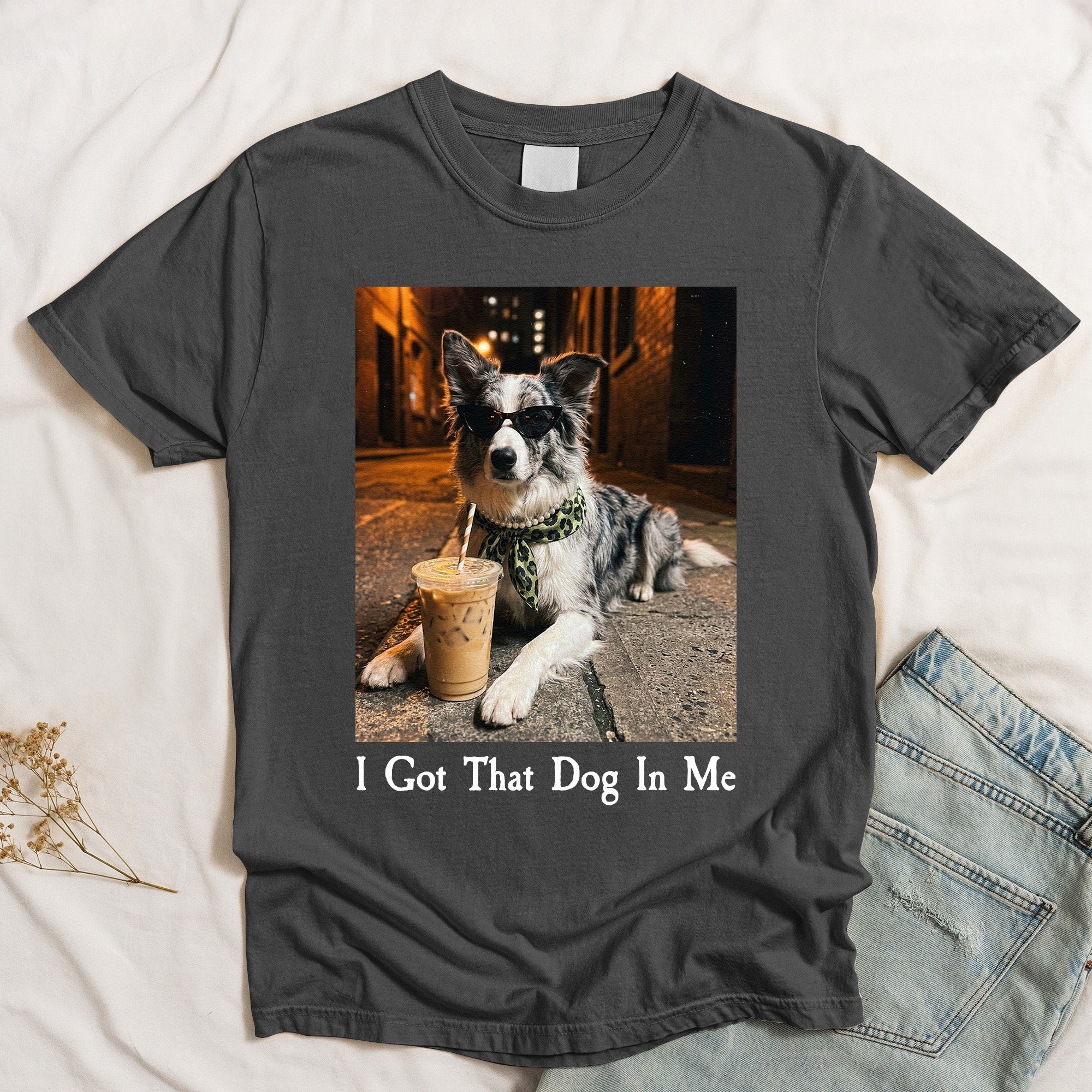 I Got That Dog In Me Custom Pet Photo Funny Meme - Personalized Shirt