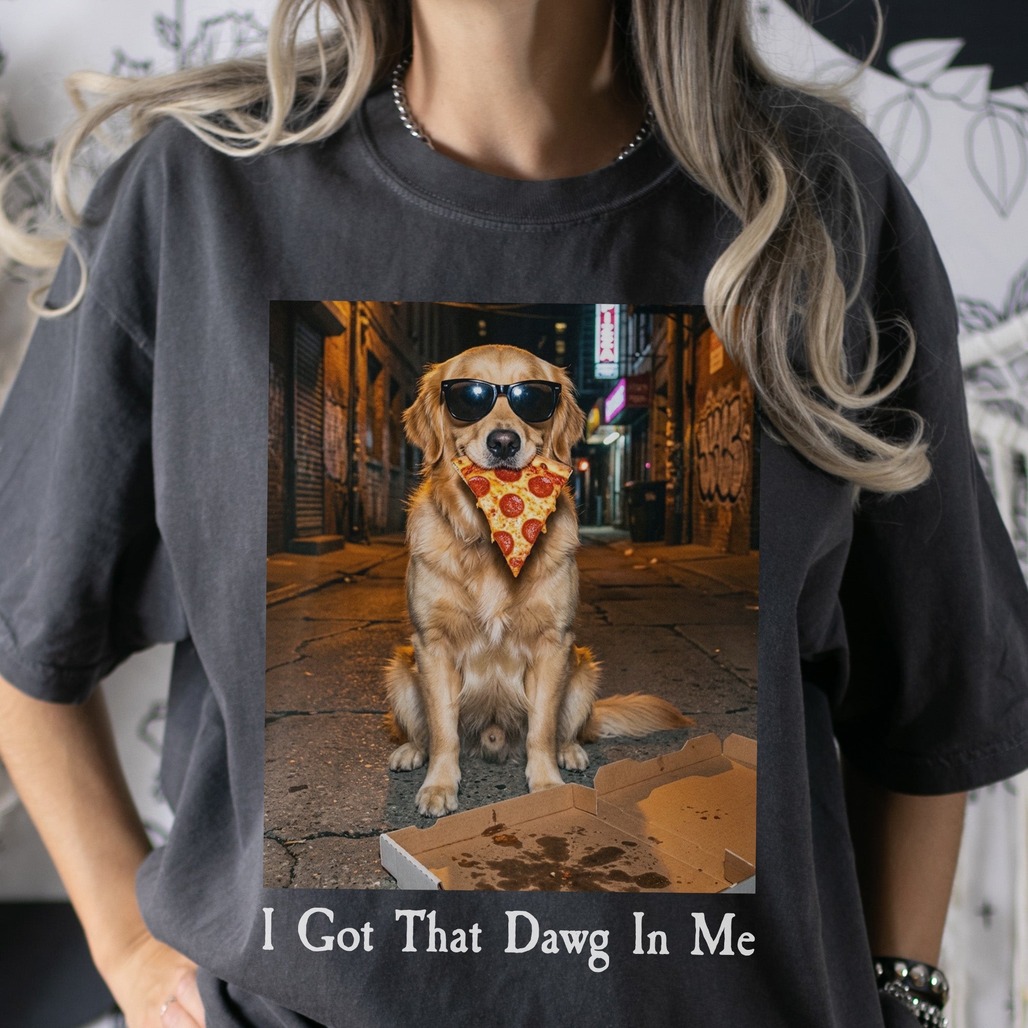 I Got That Dog In Me Custom Pet Photo Funny Meme - Personalized Shirt