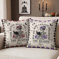 I Look Better Bent Over A Book Gift For The Reader - Personalized Pillow Cover