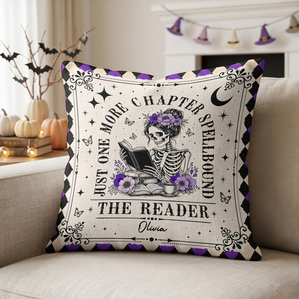 I Look Better Bent Over A Book Gift For The Reader - Personalized Pillow Cover