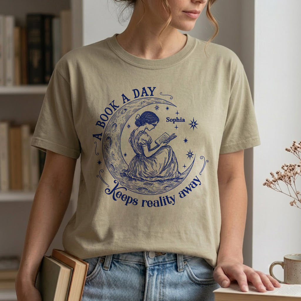 I Read Past My Bed Time - Personalized Shirt