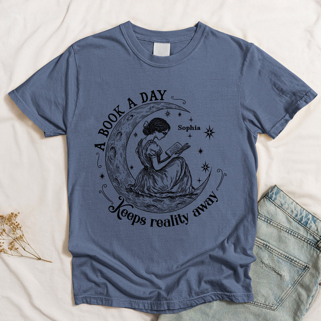 I Read Past My Bed Time - Personalized Shirt