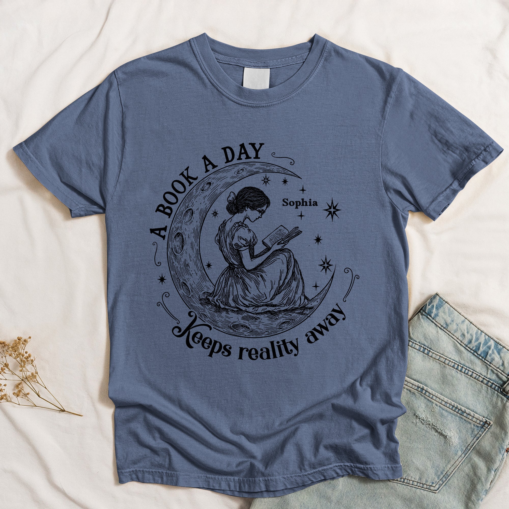 I Read Past My Bed Time - Personalized Shirt