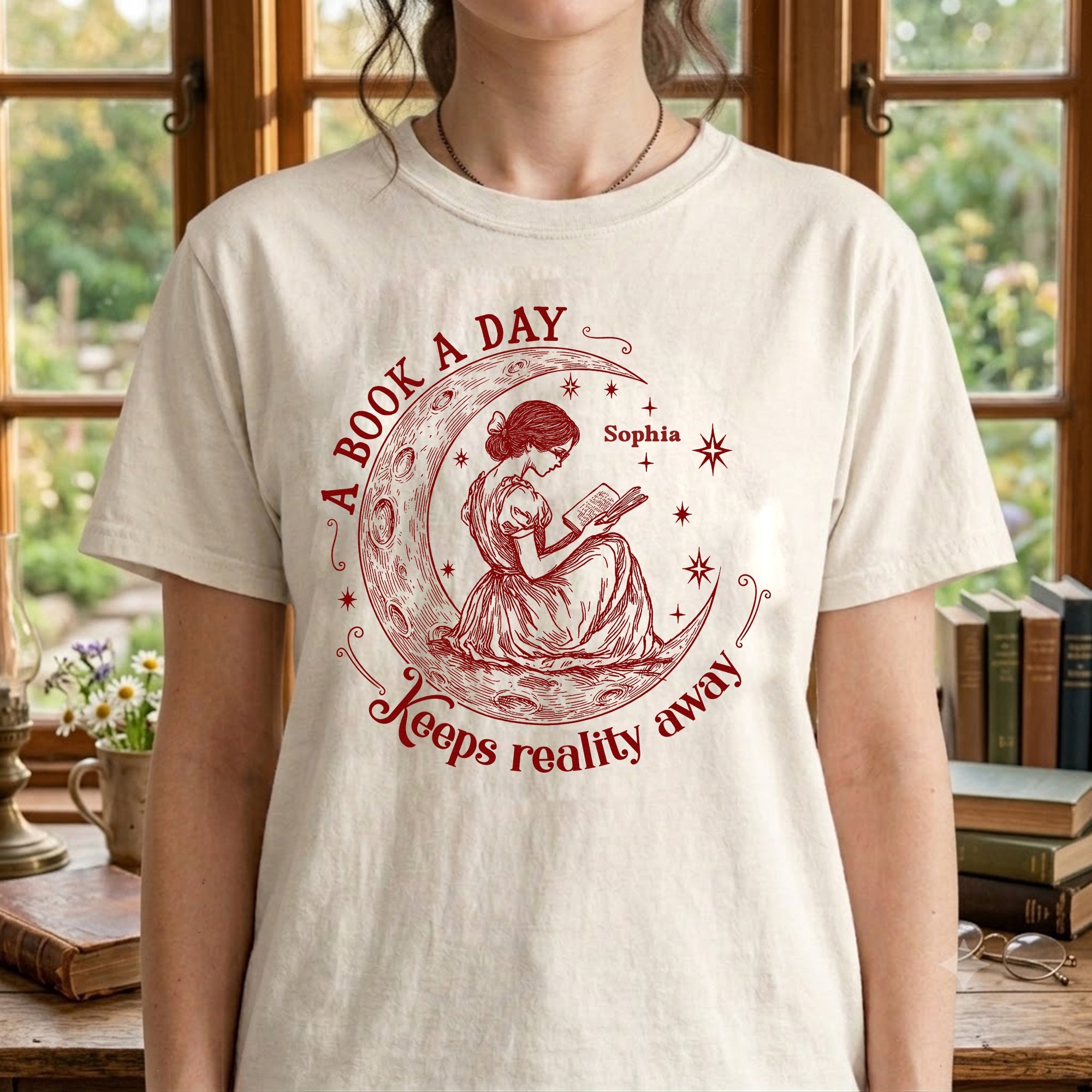 I Read Past My Bed Time - Personalized Shirt